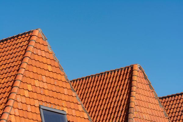 Roof cleaning example